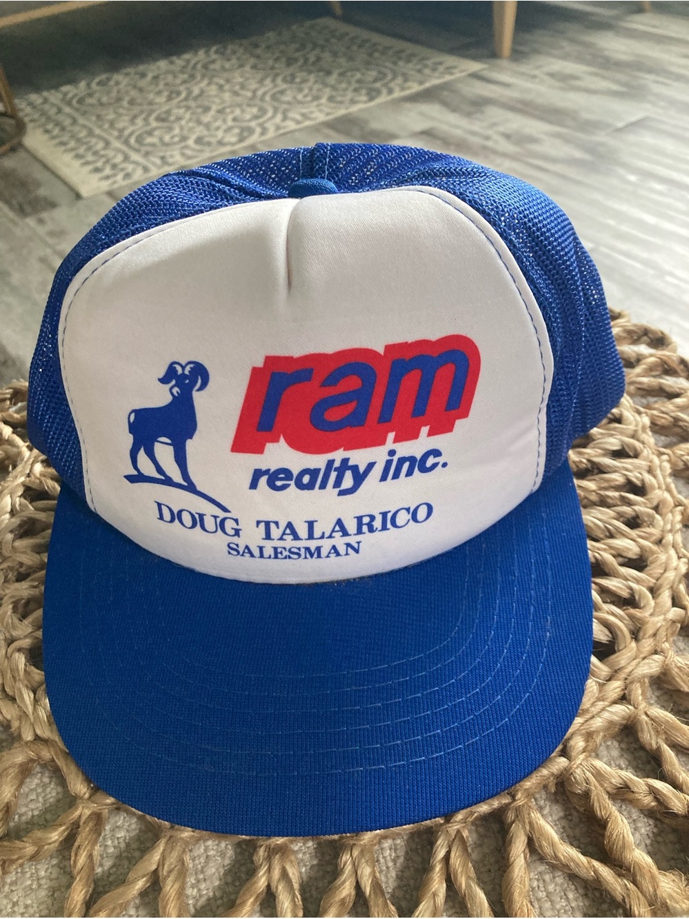 Vintage trucker snap back promotional hat ##excellent condition##